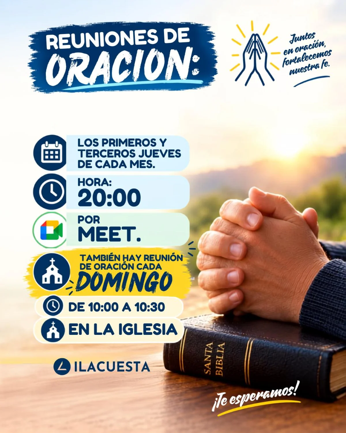 Reuniones de oración